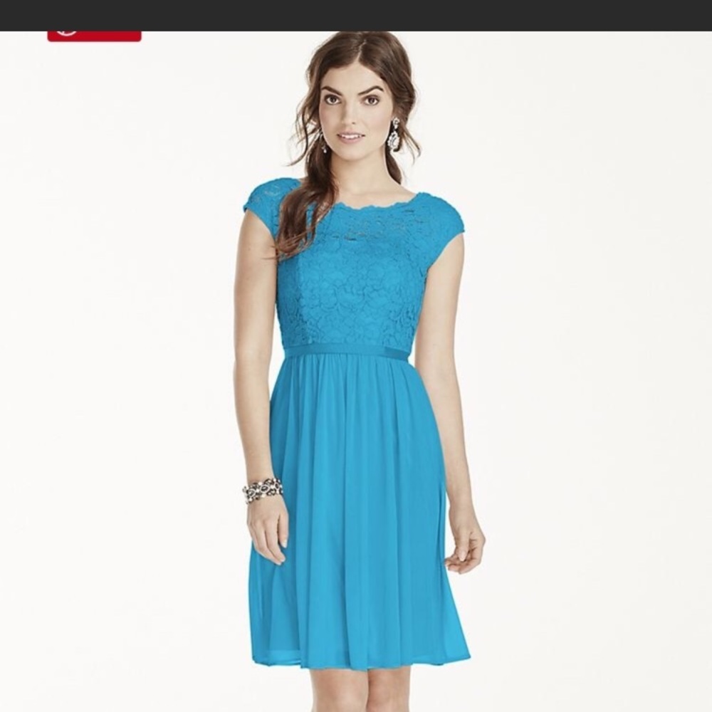 David’s bridal bridesmaid dress size 4